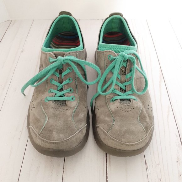 Dansko Elise Suede Sneakers Gray Size 40/Size 9.5-10 - Picture 1 of 16